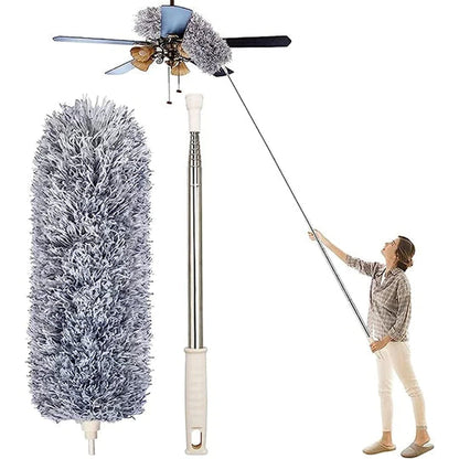 Cleaning Feather Grey Duster 10 Feet Long (Imported Quality)