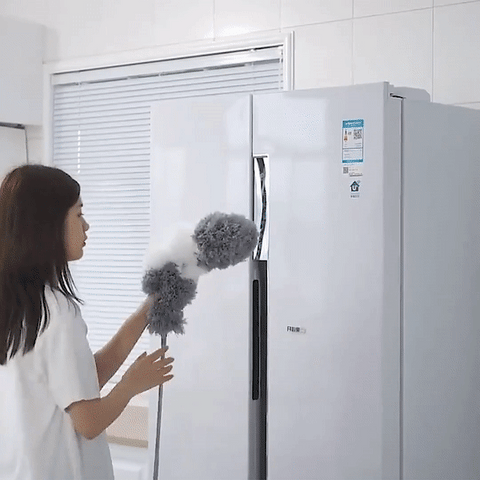 Cleaning Feather Grey Duster 10 Feet Long (Imported Quality)